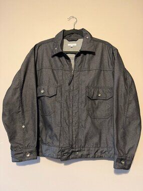 ENGINEERED GARMENTS Type III Trucker Jacket "Black CP Denim" - XS